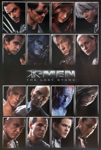 XMen 3 characters by Movie Posters