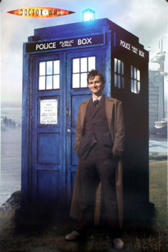 Doctor Who Doctor and Tardis by Movie Posters