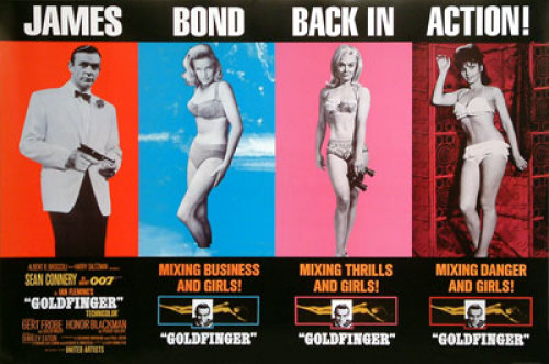 Goldfinger by Movie Posters