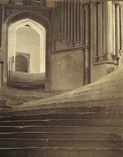 'The Sea of Steps' Wells Cathedral, 1903 by Frederick Henry Evans