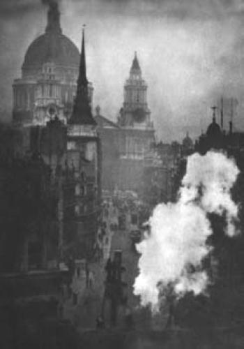 St Pauls Ludgate Circus Kingway by Alvin Langdon Coburn