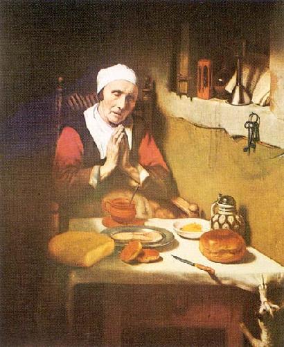 Old Woman Praying