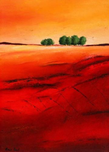 Tree timberline II by Hans Paus