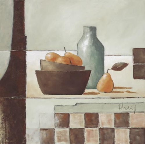 Still life in grey I by Franz Heigl