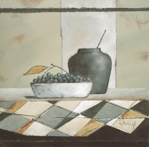 Still life in grey II by Franz Heigl