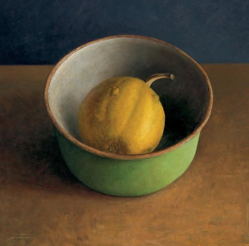 Green bowl I by Jos Van Riswick