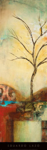 Ochre Landscape I by Lazo