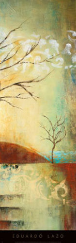Ochre Landscape II by Lazo