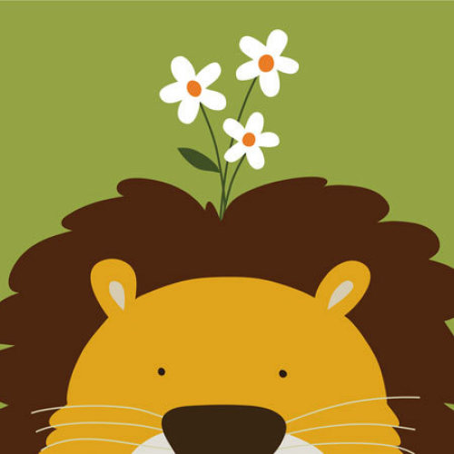 PeekaBoo Lion by Lau