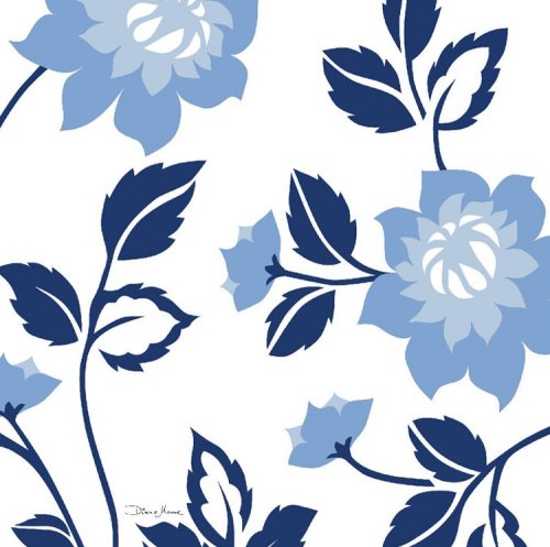 Fragrance Of Blue Roses II by Diane Moore