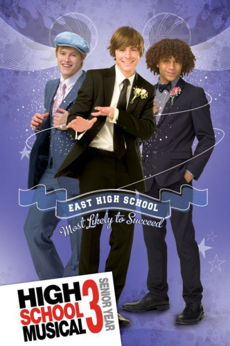 High School Musical 3 Boys by Maxi Posters
