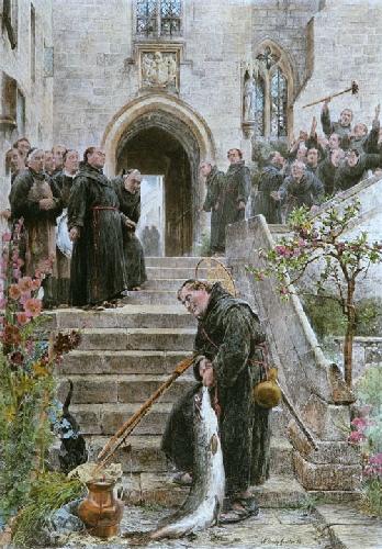 Habet Restrike Etching by Walter Dendy Sadler
