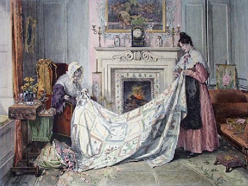 Nearly Done (Restrike Etching) by Walter Dendy Sadler