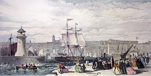 Ramsgate Restrike Etching by GH Andrews