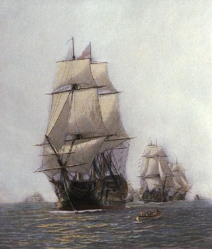 First Journey of Victory Restrike Etching by William Lionel Wyllie