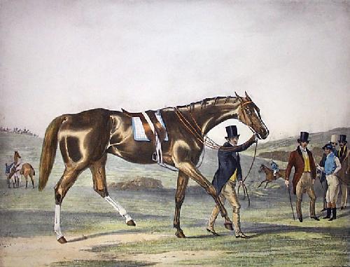 Our Nell at Epsom Restrike Etching