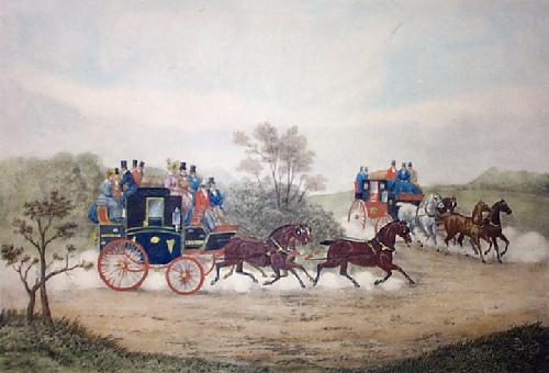 Unicorn Leads Restrike Etching by James Pollard