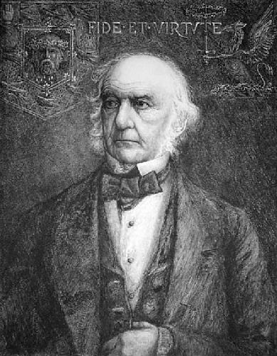 Rt Hon WE Gladstone Restrike Etching by Batley
