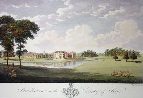 Bradbourn Restrike Etching by Godfrey