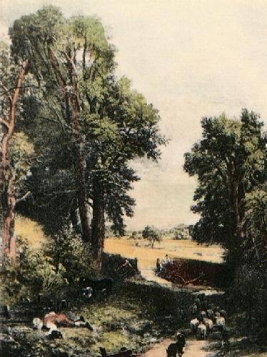 The Cornfield Restrike Etching by John Constable