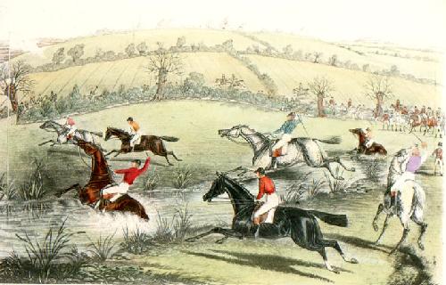 Frogmill Brook Restrike Etching by Charles Hunt