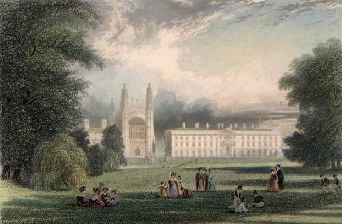 Kings College from Clarehall Restrike Etching by MacKenzie