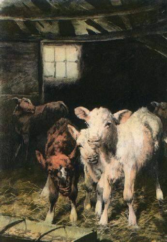 House Fed Restrike Etching by Lucy KempWelch