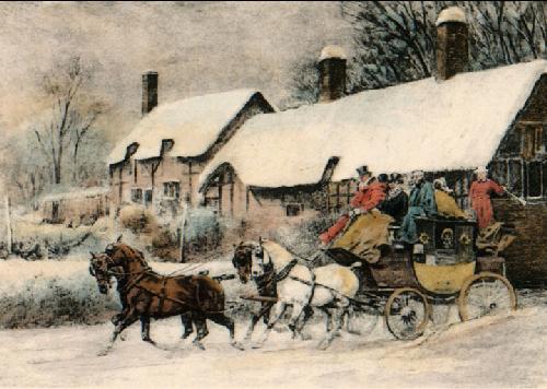 The Home of Anne HathawayRestrike Etching
