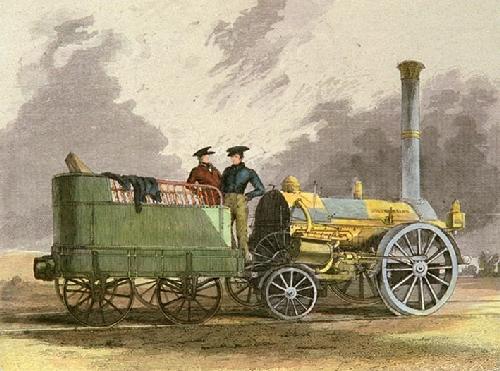 The Northumbrian Engine Restrike Etching