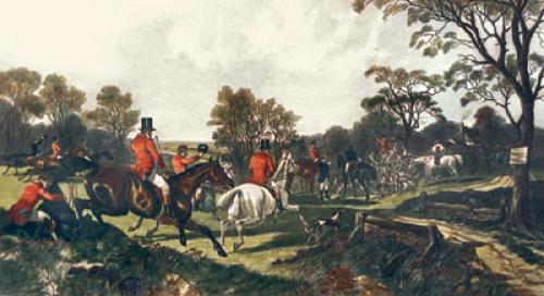 The Death Restrike Etching by John Frederick Herring