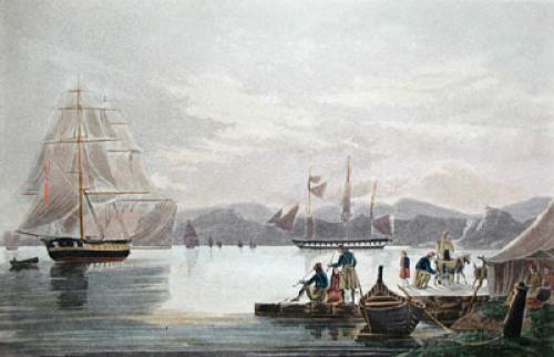 Sunset Restrike Etching