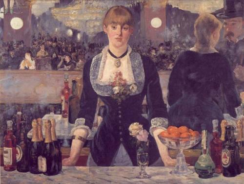 Bar At The Folies-Bergиres by Edouard Manet image