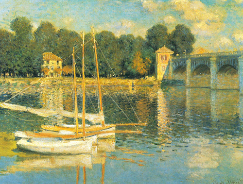 Bridge At Argenteuil by Claude Monet image