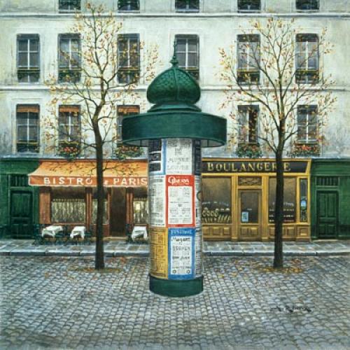 Colonne Morris by Andre Renoux