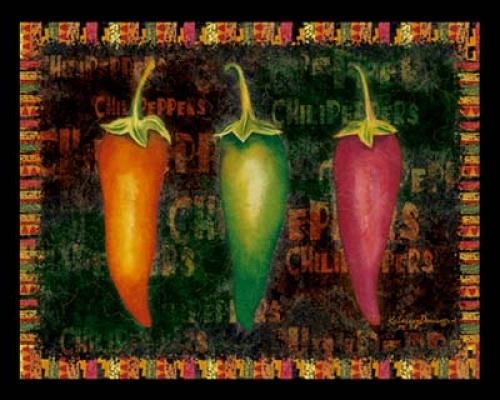 Red Hot Chili Peppers I by Kathleen Denis