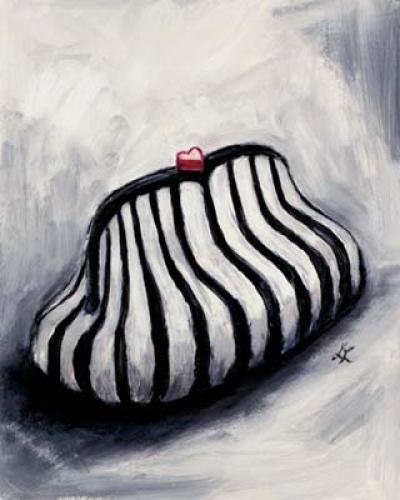 Heart Clutch by Laura Linse