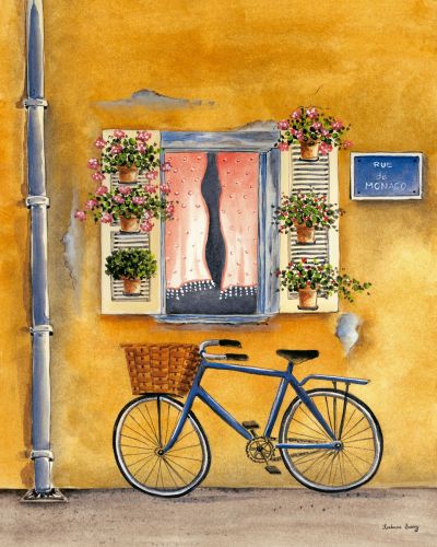 French Bicycle I by Katharine Gracey