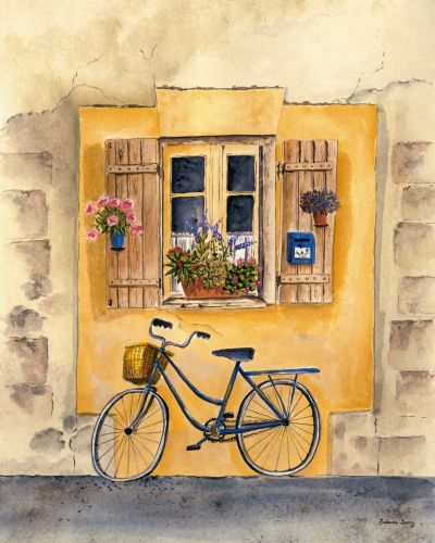French Bicycle II by Katharine Gracey