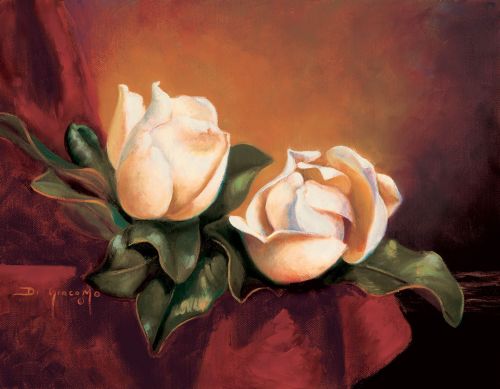 Magnolia Vignette II by Fran Di Giacomo