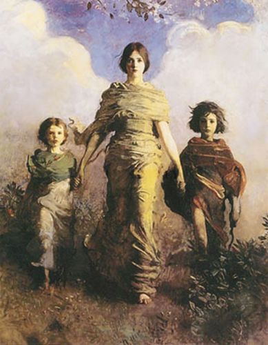 A Virgin by Abbott Thayer