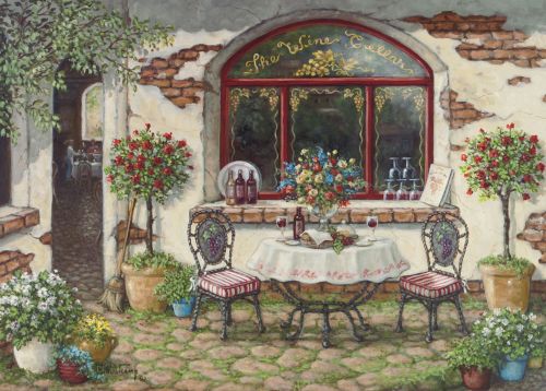 The Wine Cellar by Janet Kruskamp