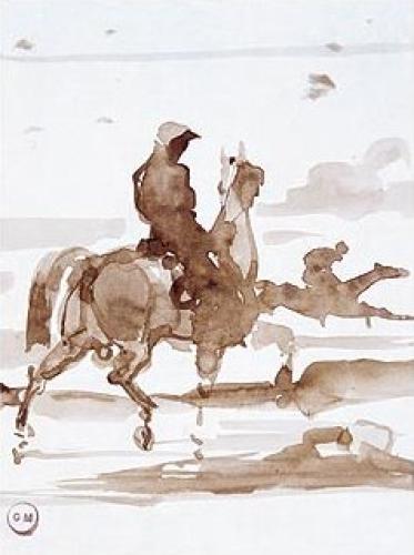 Study of Horses by Moreau