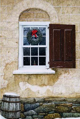 Christmas Window by David Doss
