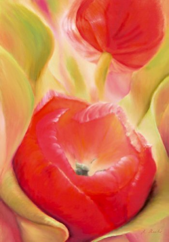 An einem Franduumlhlingsmorgen I by Annette Schmucker