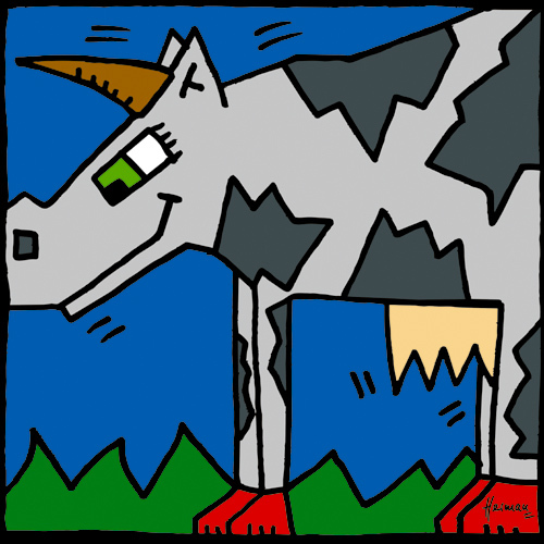 Cow by Herman