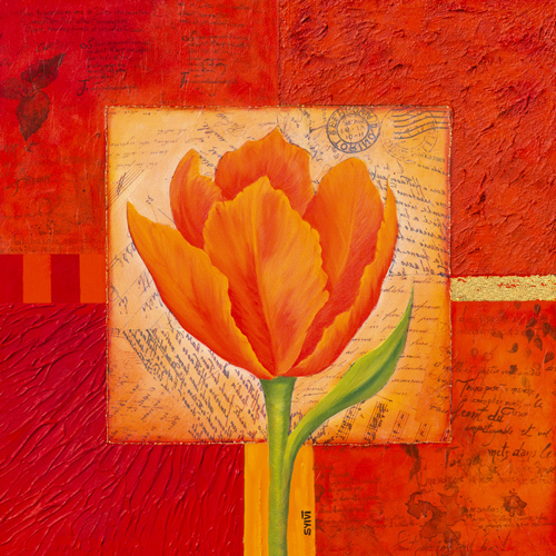 Carrandeacute de fleur III by Sylvi Pasquier