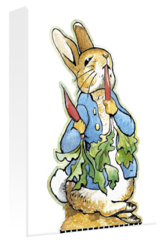 Peter Rabbit Eats Radishes by Beatrix Potter