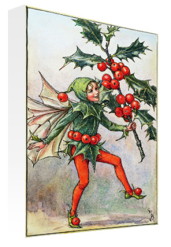 December Holly Fairy by Flower Fairies