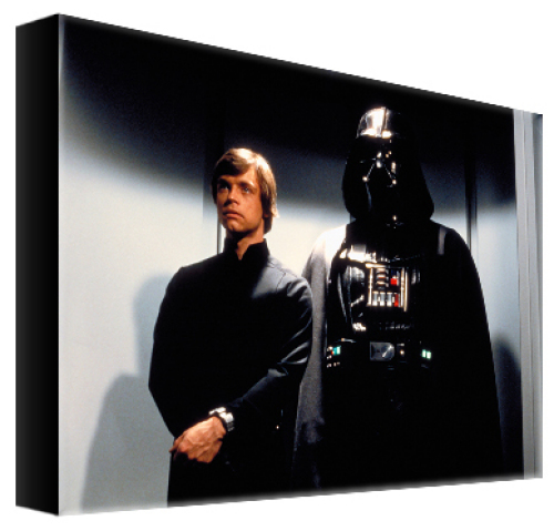 Darth Vader and Luke Skywalker on Death Star by Star Wars