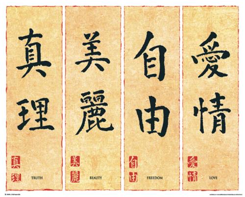 Chinese Writing II by Mini Posters